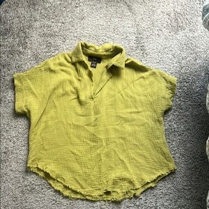 Rain Green Short Sleeve top
